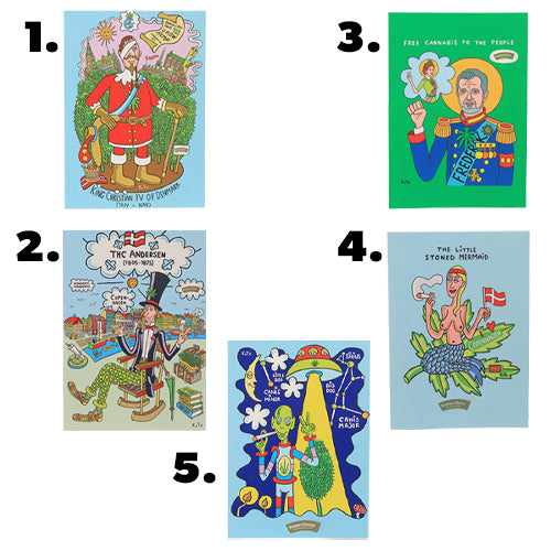 Postcards by Klaus Trier Tuxen & Smokers Choice