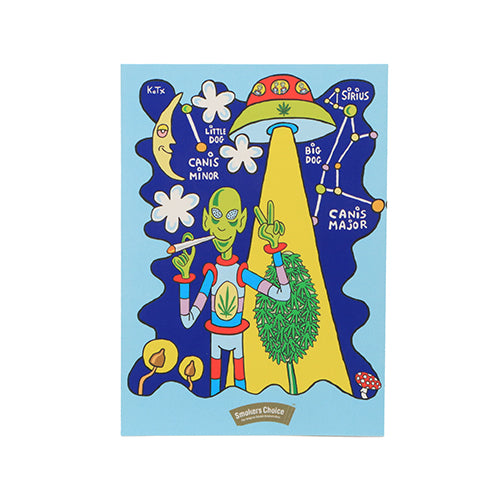 Aliens From Sirius (Postcard)