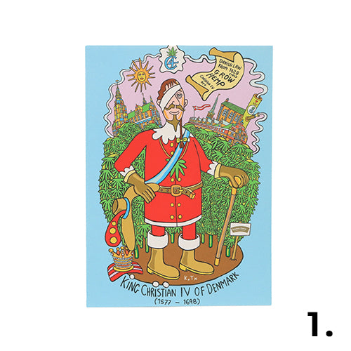 Postkort af Klaus Trier Tuxen & Smokers Choice