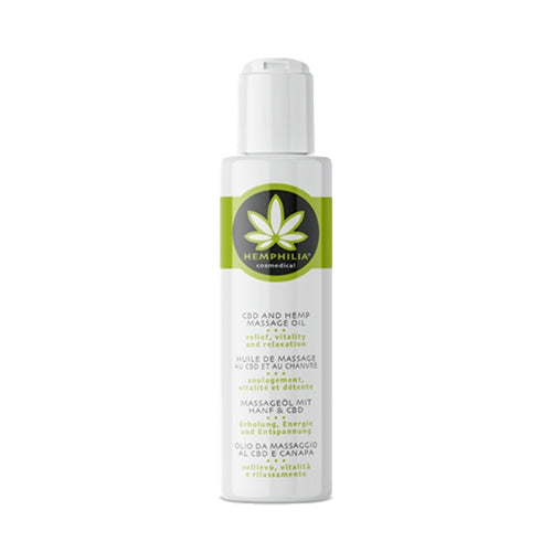 CBD & Hemp Massage Oil (100ml.)