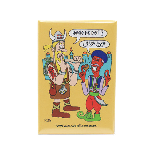 An Arab Shows Hash to a Viking (Magnet)